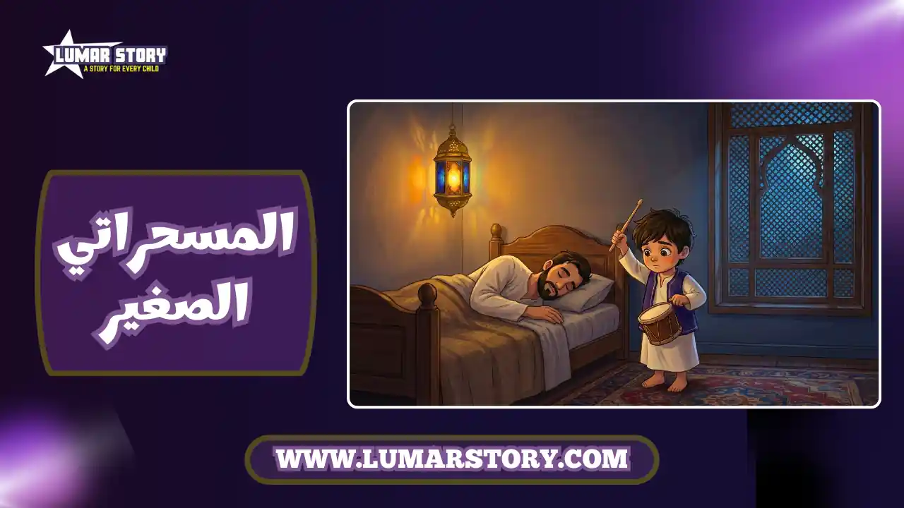 غلاف قصة أنا مسحراتي البيت للأطفال