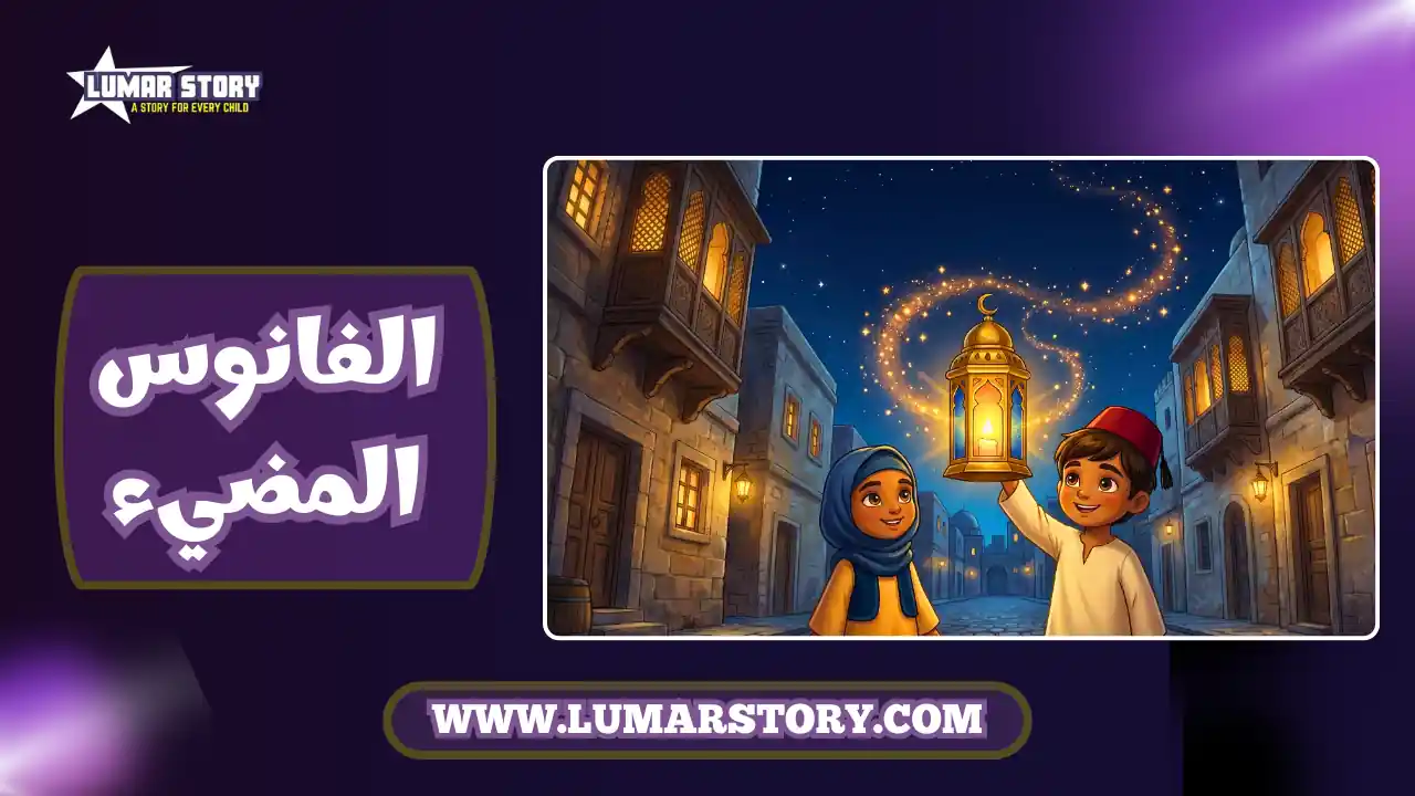 غلاف قصة الفانوس السحري للأطفال