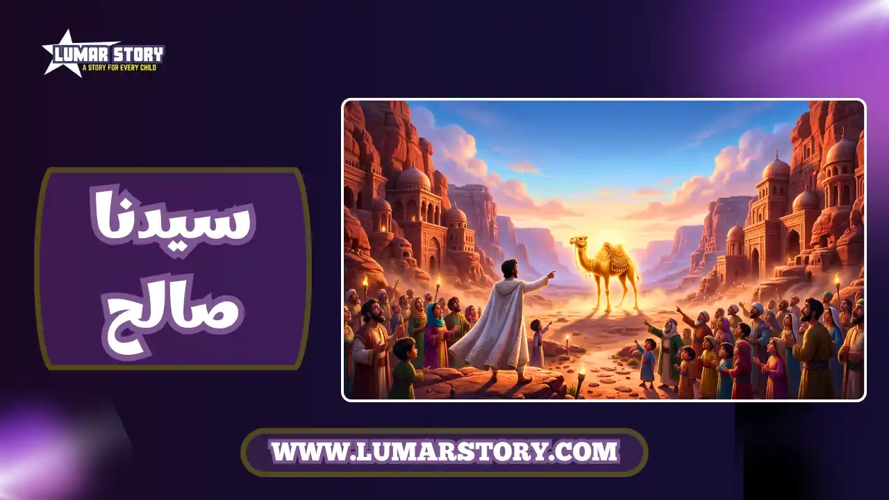 غلاف قصة سيدنا صالح وقوم ثمود والناقة المعجزة.