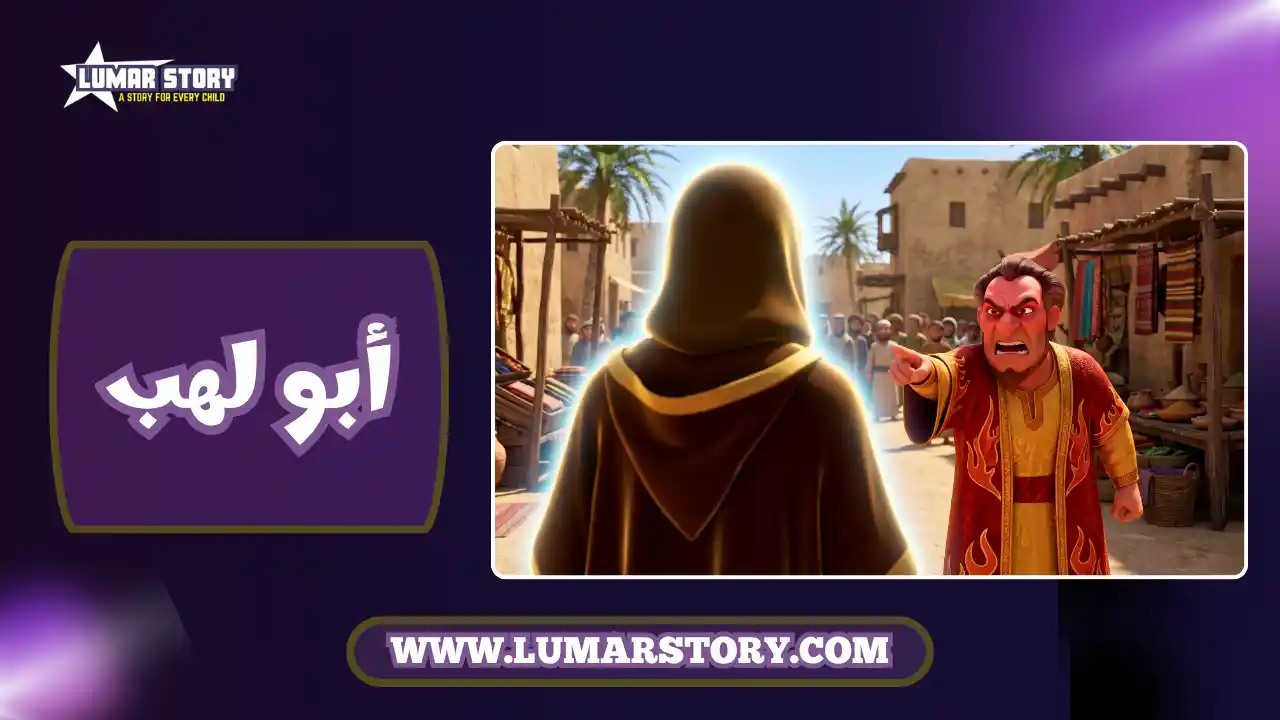 غلاف قصة أبو لهب للأطفال.