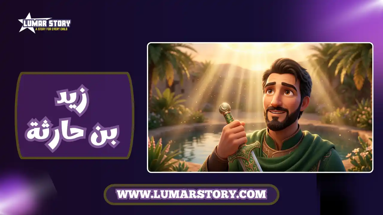 غلاف قصة زيد بن حارثة للأطفال