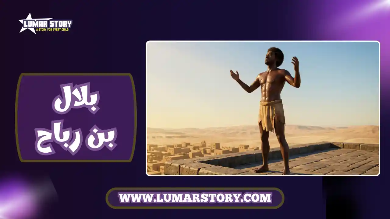 غلاف قصة بلال بن رباح للأطفال