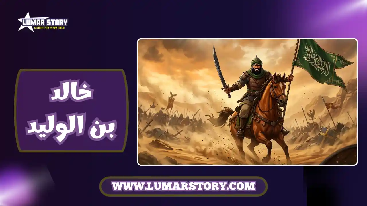 غلاف قصة خالد بن الوليد للأطفال